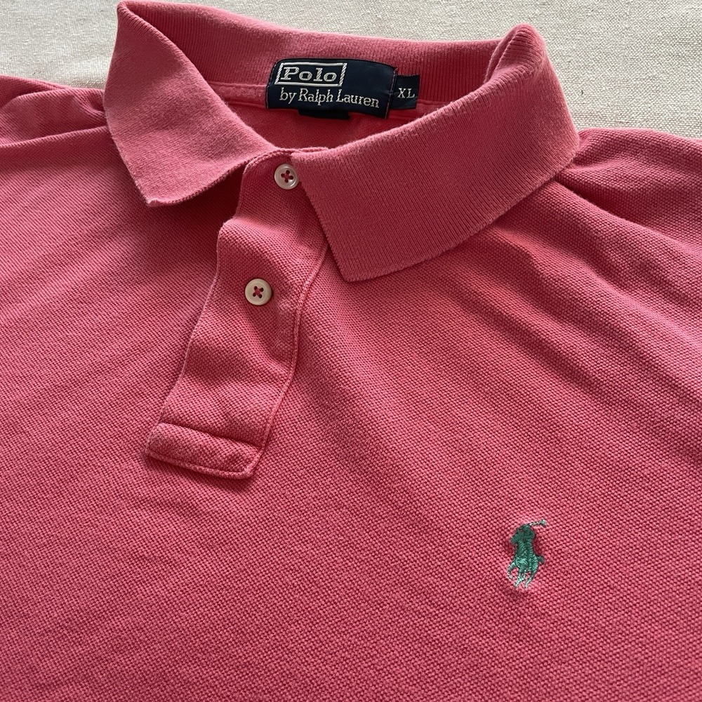 Polo Ralph Lauren XL Pink Rose Polo Classic Fit Golf Cotton